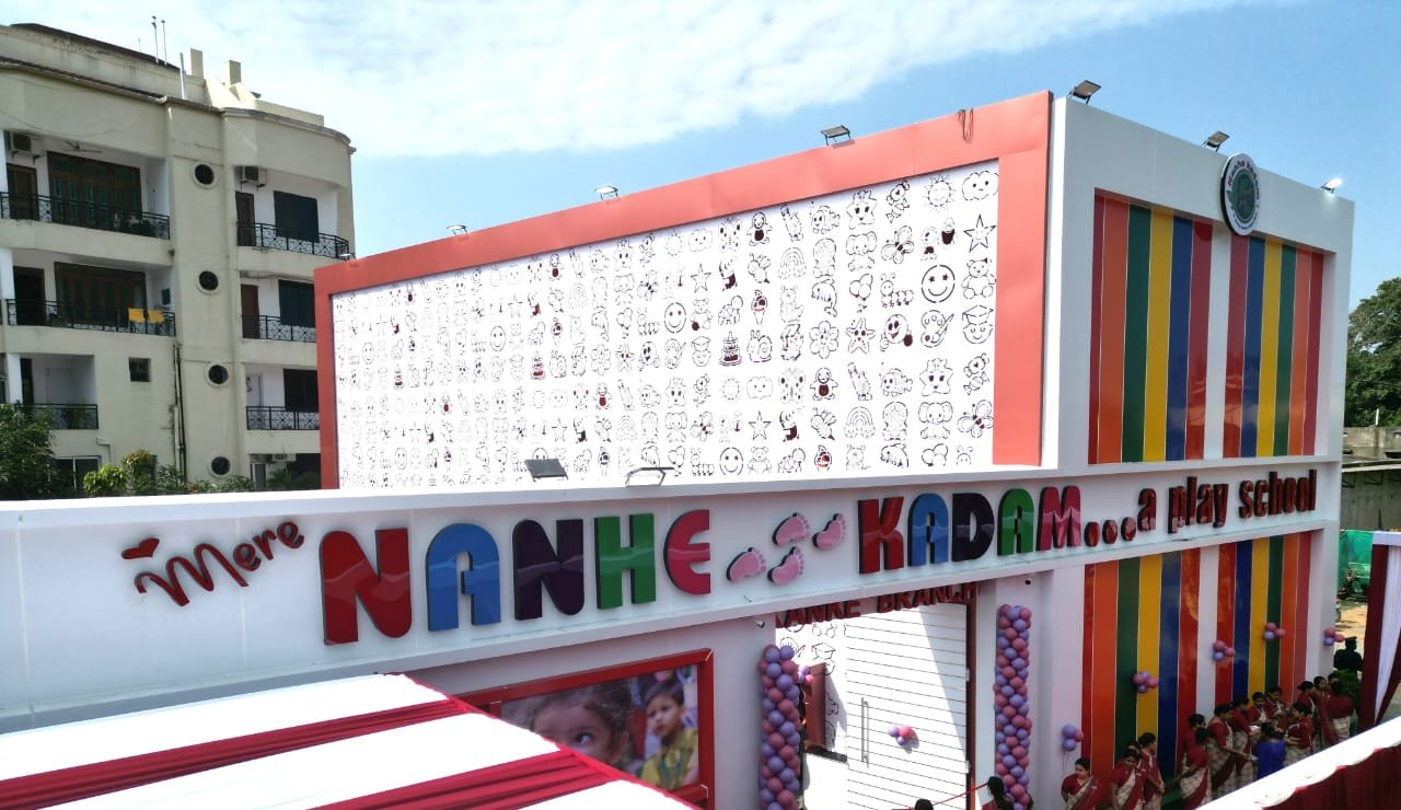 Inauguration of Nanhe Kadam Play School