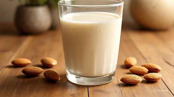 Instant Glow with Almond Milk