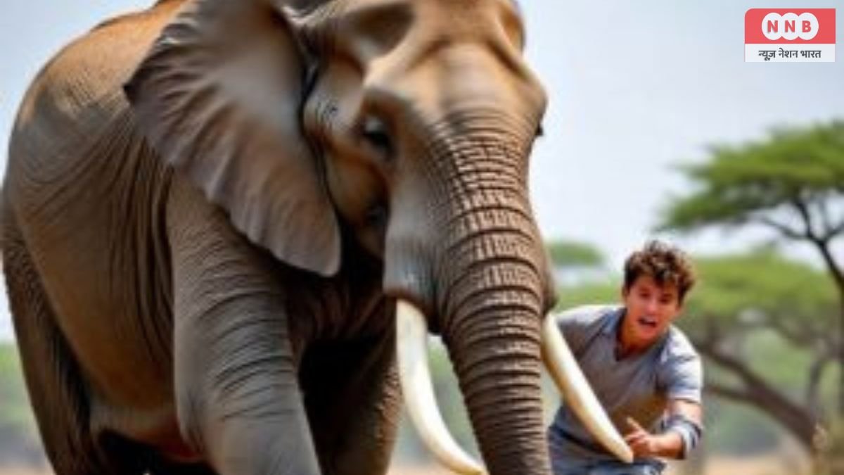 Wild elephant attack Ramgarh