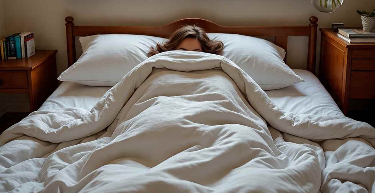 Sleeping With Covered Face