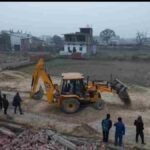 Varanasi Illegal Plotting Demolition
