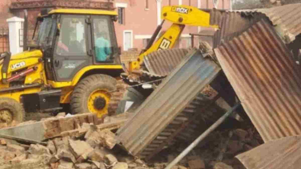 Barkakana Railway Encroachment Demolition