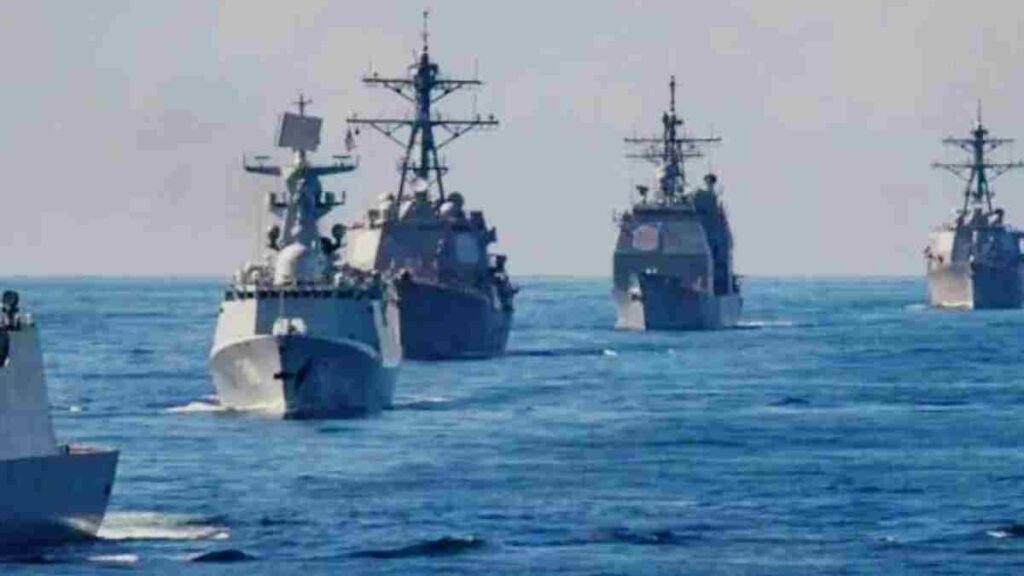 China Blockade Drill