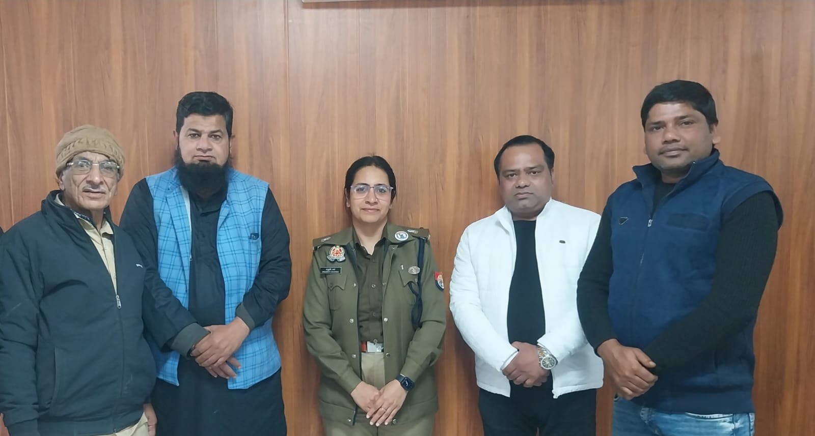 Sambhal ASP Anukriti Sharma Traders Meeting