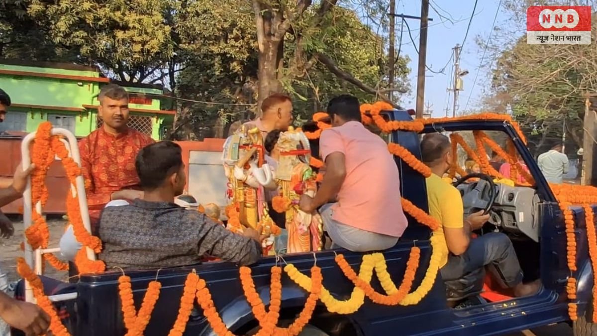 Bokaro Thermal : जय श्रीराम के उद्घोष से गुंजायमान हुआ CISF परिसर, नगर भ्रमण में उमड़ी श्रद्धा 1 Bokaro Thermal
