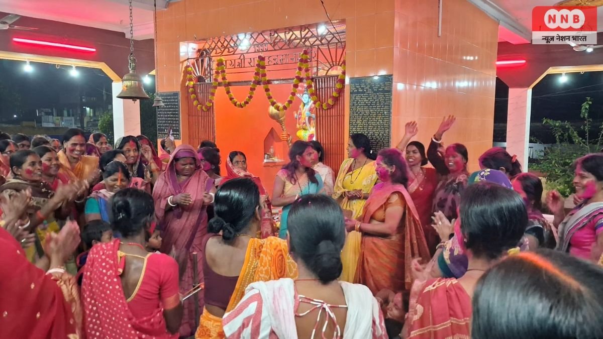 Bokaro Thermal : रंग और भक्ति में डूबा बोकारो थर्मल, जय श्री राम हनुमान मंदिर में सजा होली मिलन का दरबार 1 Bokaro Thermal