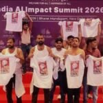 Youth Congress AI Summit Protest
