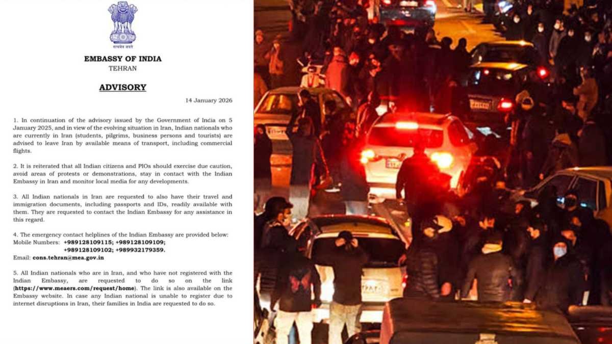 Indian Embassy Iran Advisory