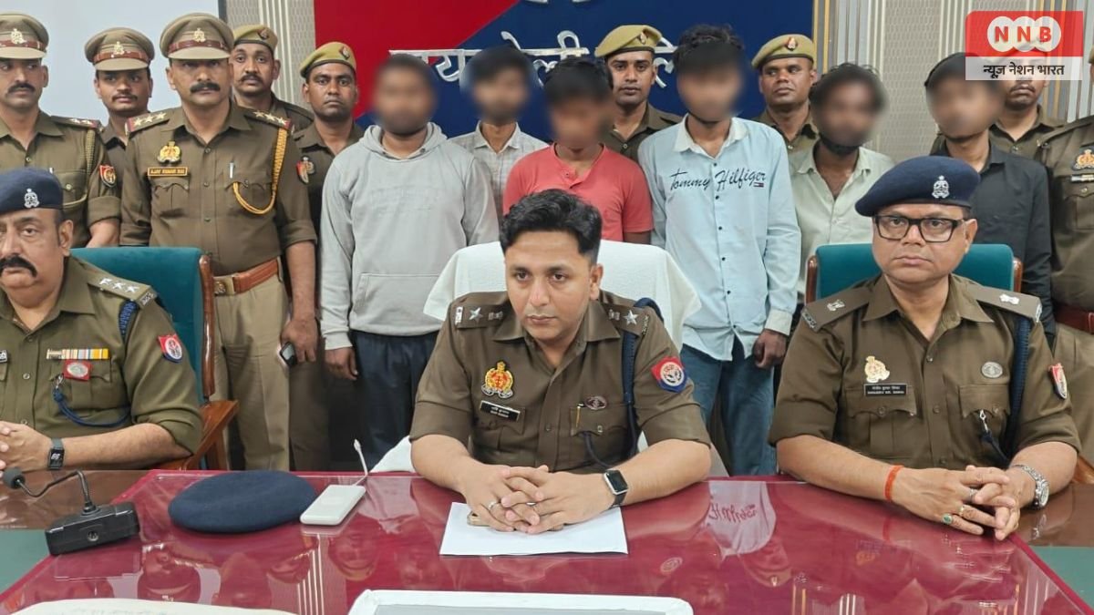 Raebareli : 250 सीसीटीवी की पड़ताल से खुली ऊंचाहार लूट की गुत्थी, 6 आरोपी गिरफ्तार 1 Raebareli