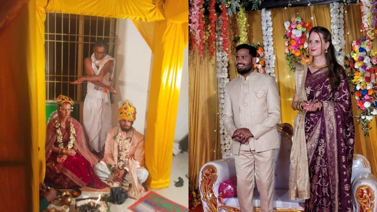 Odisha Wedding: विदेशी दुल्हन ने अपनाई ओडिया परंपरा, शुकदेव-तमारा की अनोखी शादी 1 Odisha Wedding