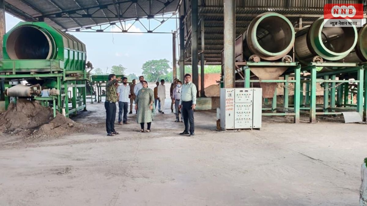 रायबरेली: डीएम ने सालिड वेस्ट मैनेजमेंट प्लांट का निरीक्षण कर व्यवस्थाओं का जायजा लिया 1 Raebareli