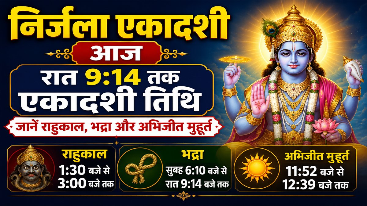 Aaj Ka Panchang 25 June 2026