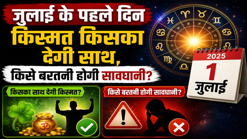 Aaj Ka Rashifal 01 July 2026
