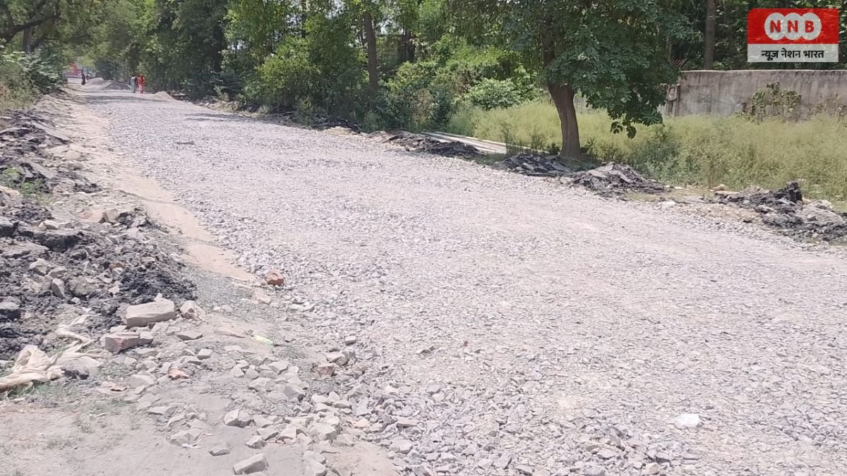 ITI के समीप स्थित अभय दाता मंदिर रोड बनी मुसीबत: शिलान्यास और श्रेय की राजनीति के बीच जान जोखिम में डालकर चल रहे श्रद्धालु 1 Abhay Data Mandir Raebareli