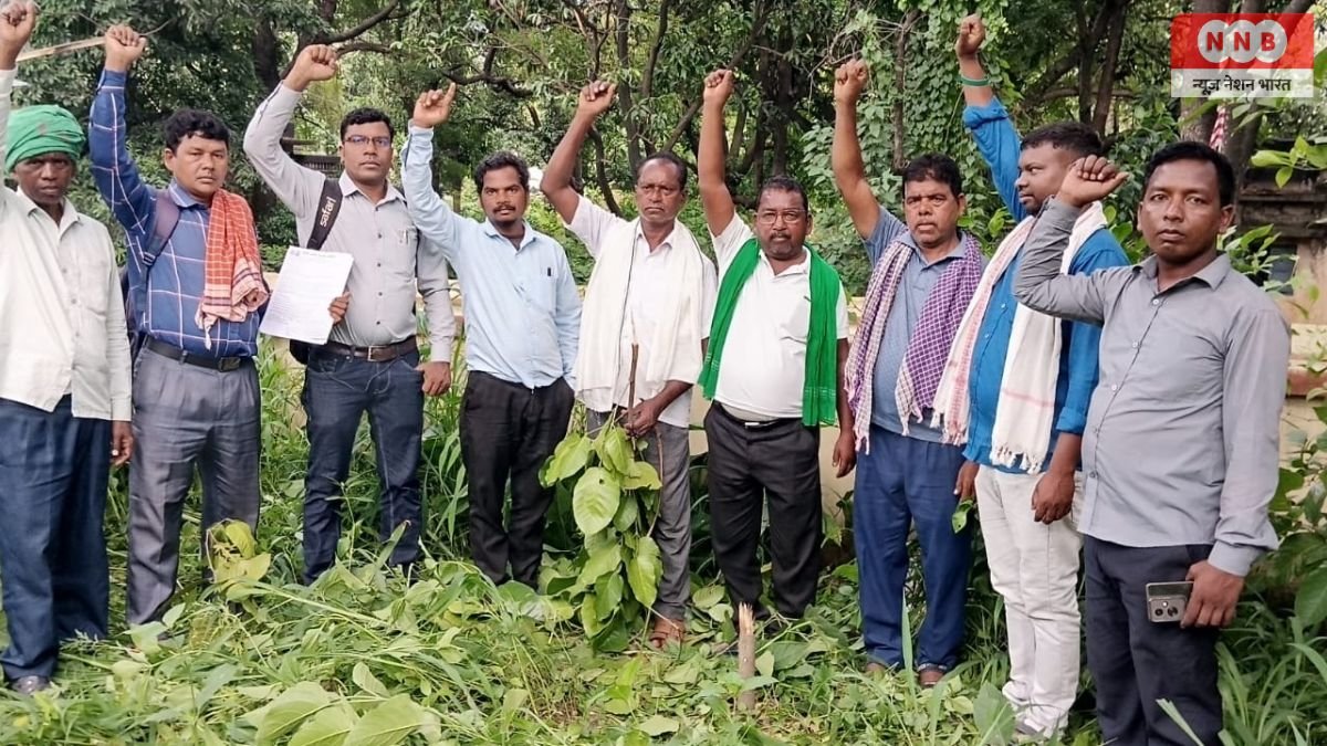 सरना पूजा स्थल में सखुआ पेड़ तोड़े जाने से आक्रोश, कार्रवाई नहीं हुई तो आंदोलन की चेतावनी 1 Sarna Puja Sthal