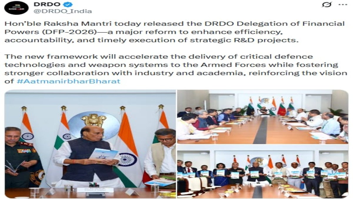 DRDO DFP-2026