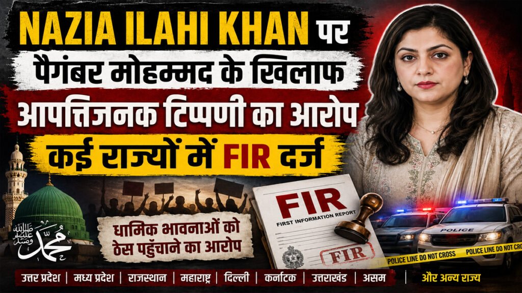 Nazia Ilahi Khan FIR