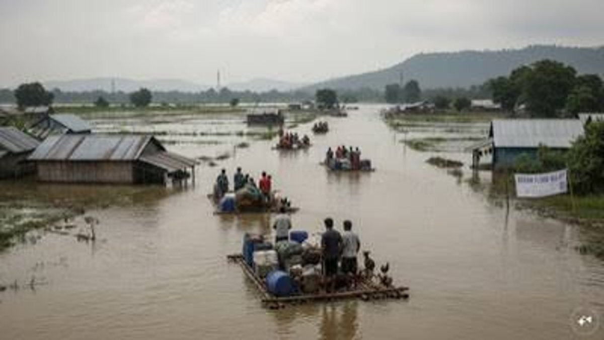 Assam Flood News