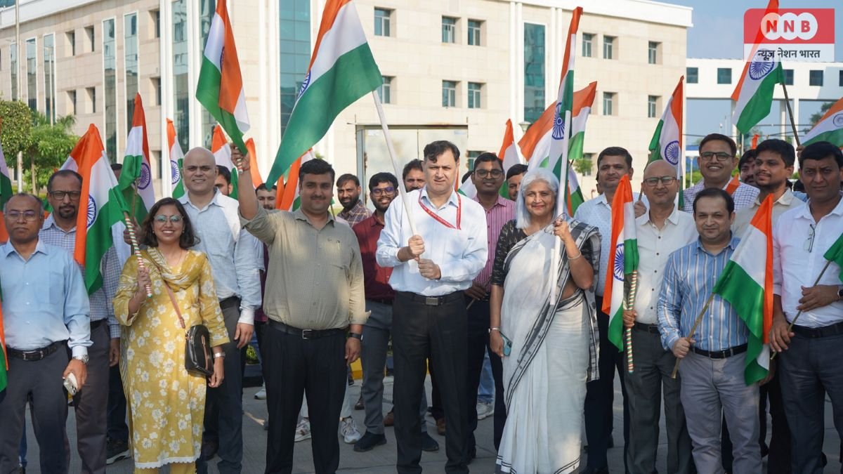 Har Ghar Tiranga Abhiyan: हर घर तिरंगा अभियान के अंतर्गत AIIMS Raebareli में तिरंगा मार्च 1 Har Ghar Tiranga Abhiyan