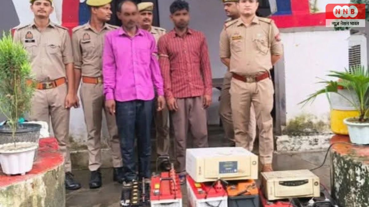 Farrukhabad: 25-25 हजार के दो इनामी चोर गिरफ्तार, डेढ़ लाख का चोरी का माल बरामद 1 Farrukhabad