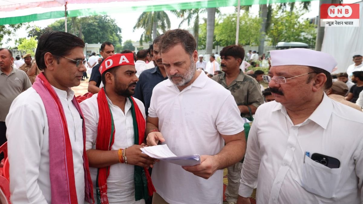 Raebareli सांसद Rahul Gandhi से मिले अधिवक्ता अखिलेश माही, सौंपा मांगपत्र 1 Raebareli