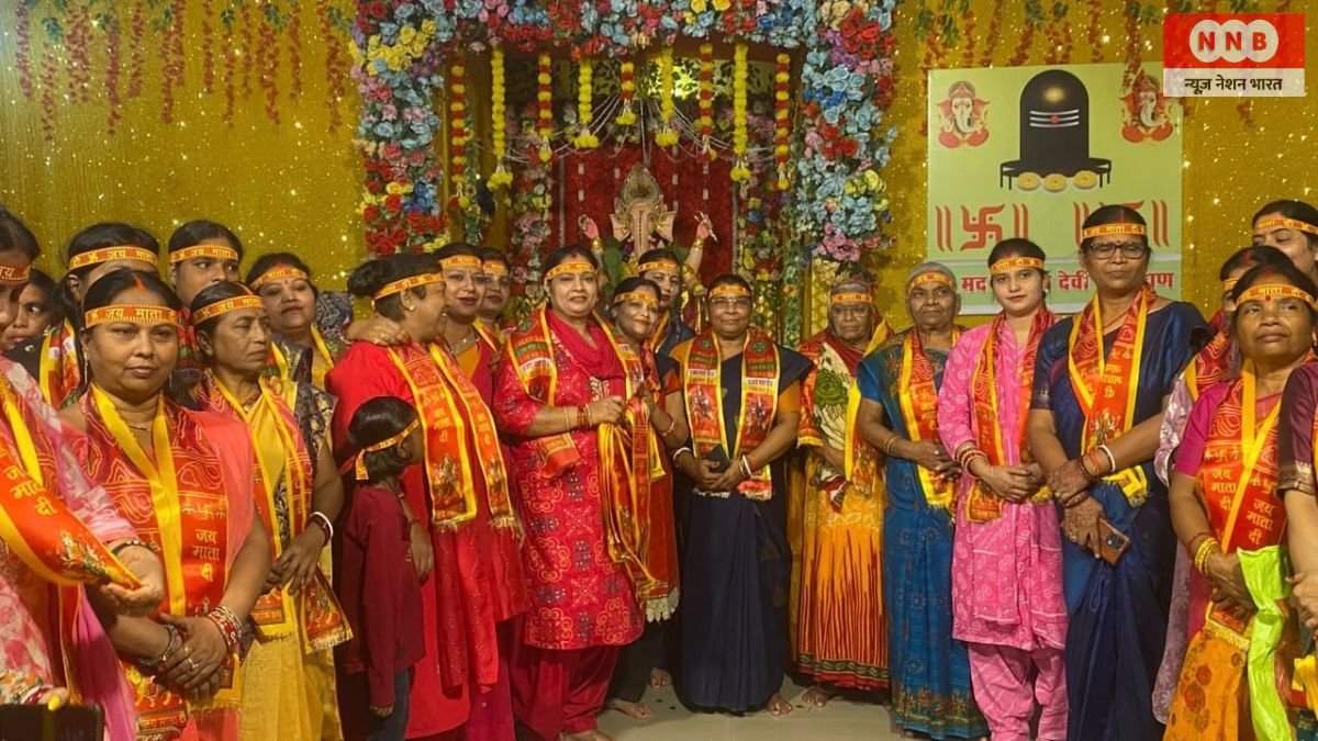 Gomia: स्वांग में गूंजा ‘गणपति बप्पा मोरया’, हवन-कन्या पूजन के बाद नगर भ्रमण के साथ बप्पा को दी गई विदाई 1 Gomia