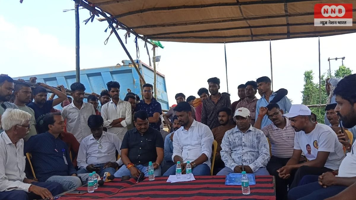 KBP Mining Workers Protest