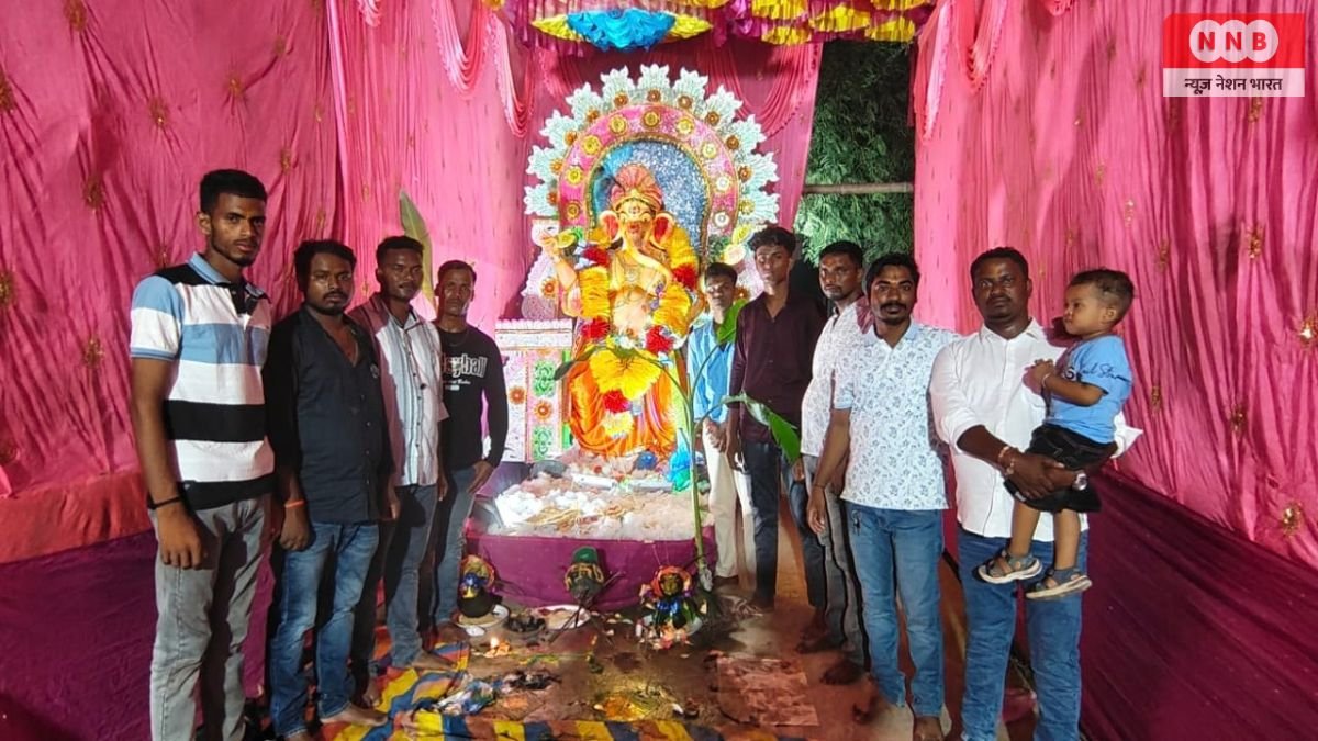 Sil Bhar Jayanti: A-1 गणेश पूजा कमिटी ने धूमधाम से मनाई सिल भर जयंती 1 Sil Bhar Jayanti
