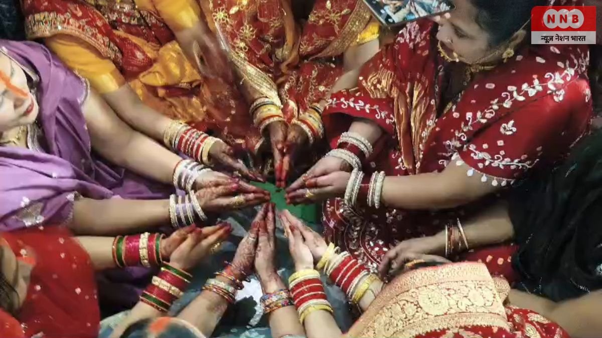 Hartalika Teej 2026: हरतालिका तीज पर नर्मदेश्वर नाथ मंदिर में उमड़ी सुहागिनों की भीड़ 1 Hartalika Teej 2026