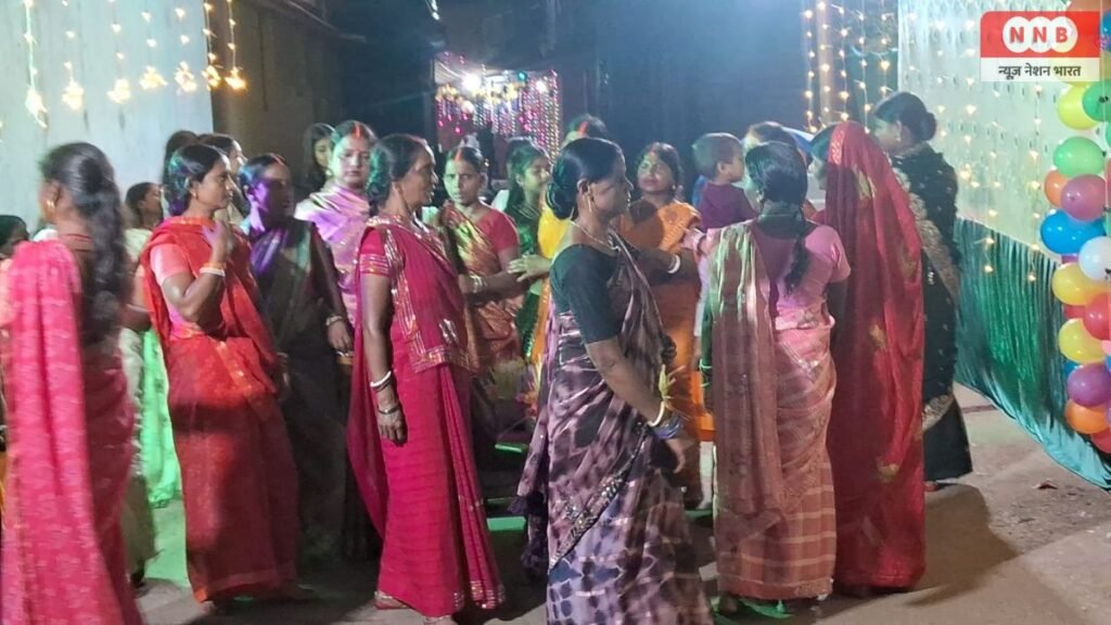 Karam Parv 2026: गोमिया के हजारी बस्ती में धूमधाम से मनाया गया करमा पर्व, मांदर की थाप पर पूरी रात थिरके ग्रामीण 2 News Nation Bharat 5 24