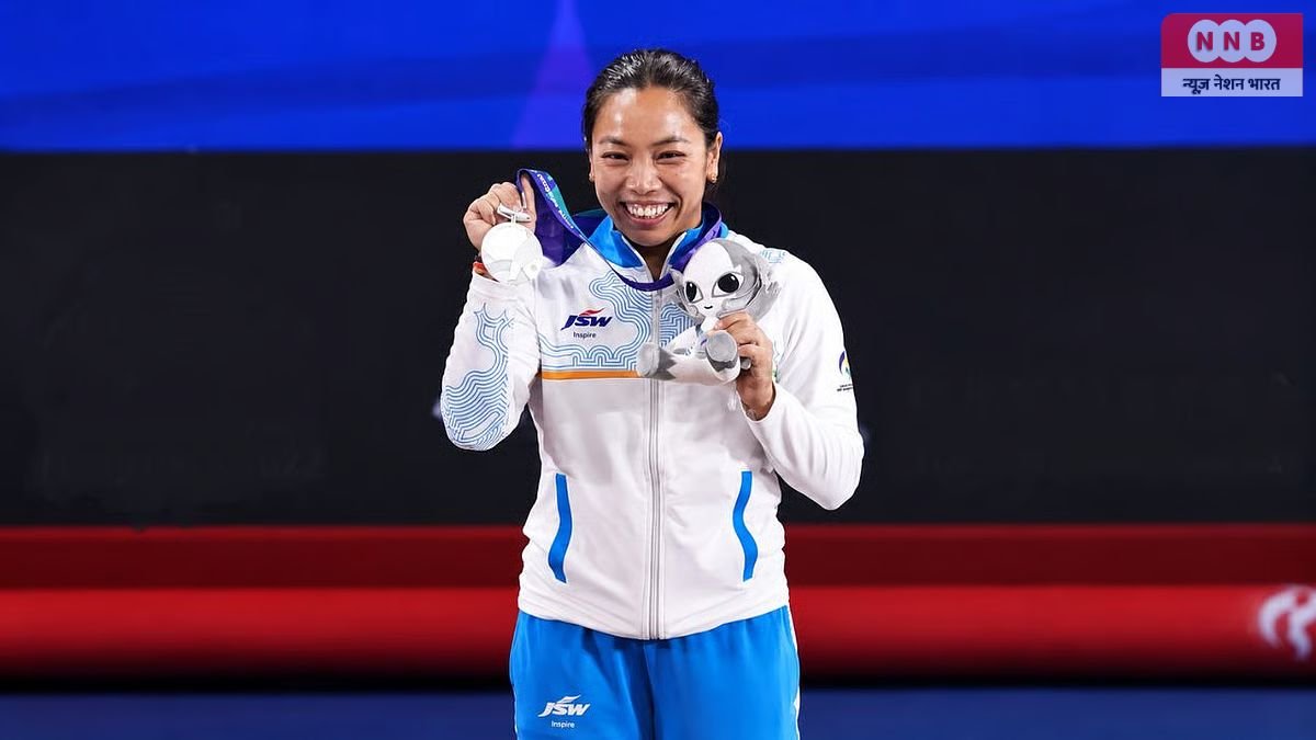 Asian Games 2026: मीराबाई चानू ने एशियन गेम्स 2026 में जीता रजत पदक, 28 वर्षों बाद वेटलिफ्टिंग में भारत को मिली बड़ी सफलता 1 Asian Games 2026