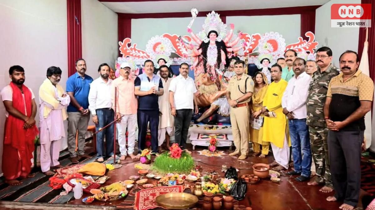 Bokaro Thermal: बोकारो थर्मल में Sharadiya Durga Puja का भव्य शुभारंभ, पंच मंदिर और बोकारो क्लब पूजा पंडाल के खुले पट 1 Sharadiya Durga Puja
