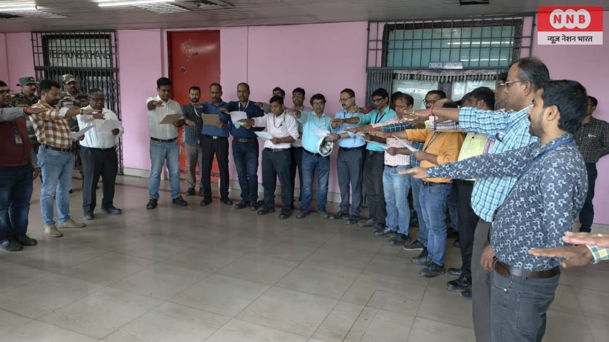 Bokaro: राष्ट्रीय एकता दिवस पर DVC-BTPS में दिलाई गई एकता की शपथ 1 Bokaro