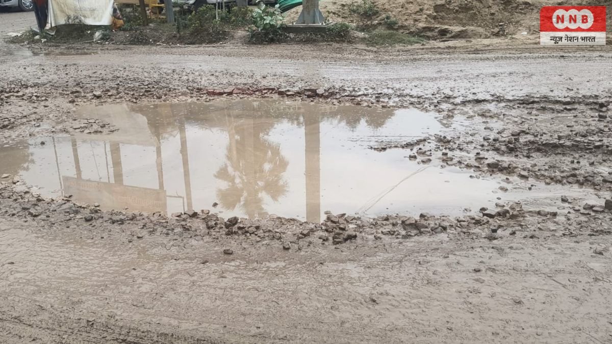 Raebareli: गड्ढों में गुम हुई सड़क, रायबरेली-डलमऊ-फतेहपुर मार्ग बना मौत का रास्ता! 1 Raebareli